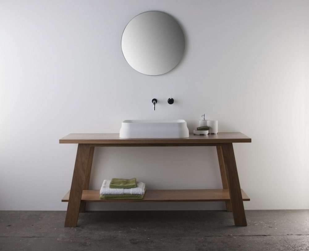 Mueble de baño de estilo oriental