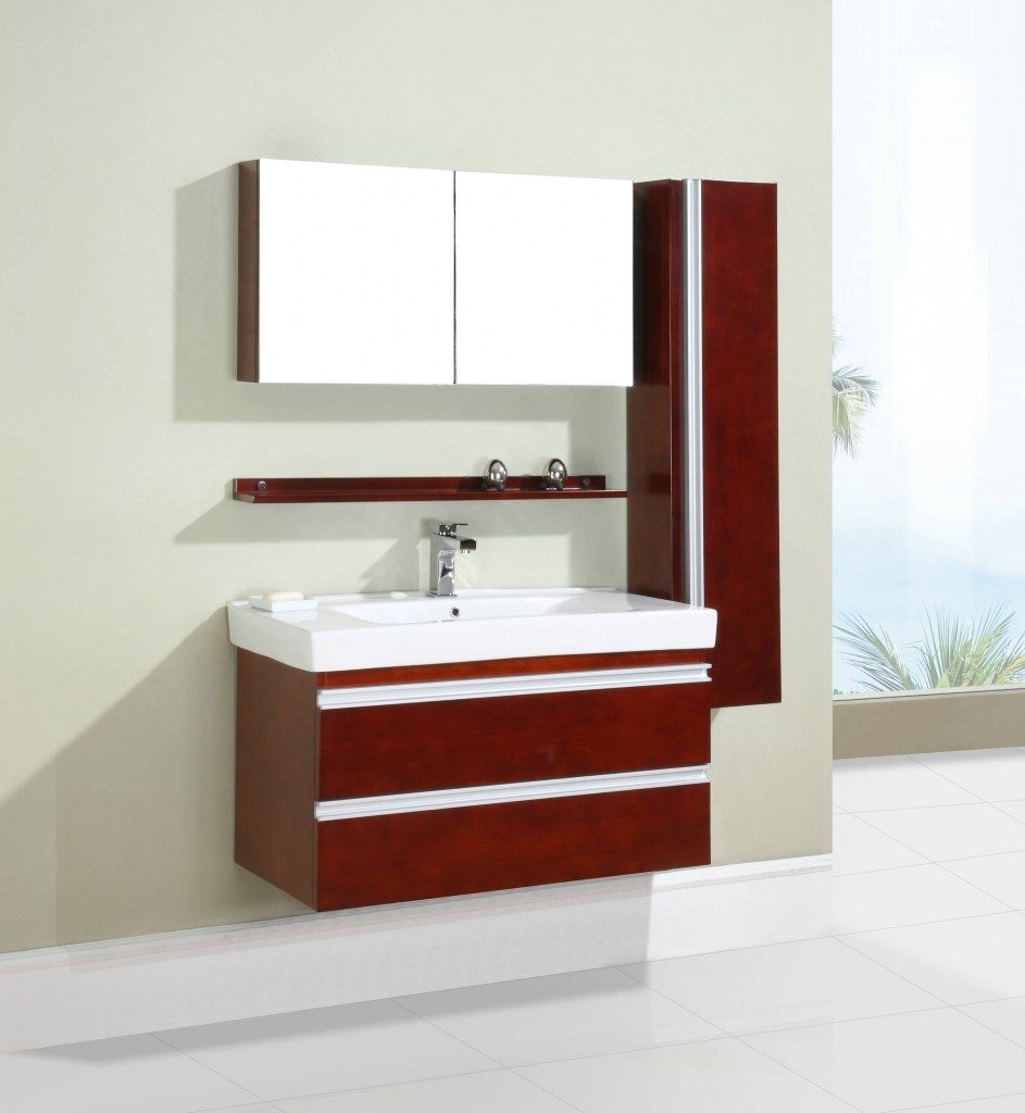 Muebles de baño coloridos