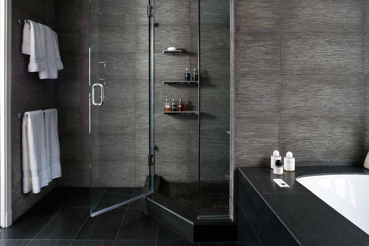 Mampara de ducha moderna